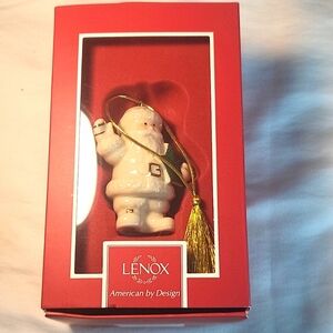 LENOX CHRISTMAS ORNAMENT